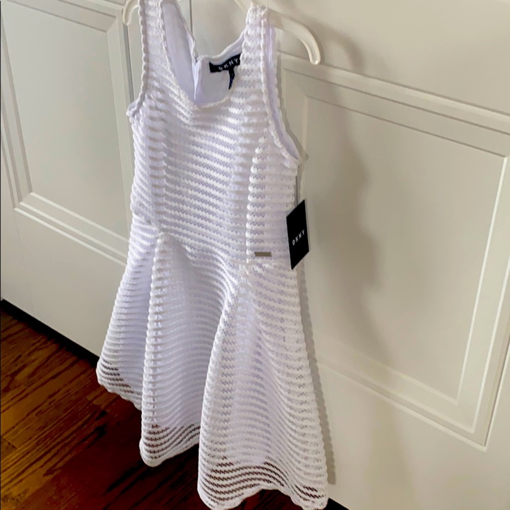 DKNY white Dress